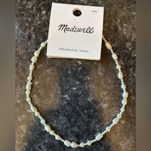 Madewell Mixed Pearl Choker Necklace